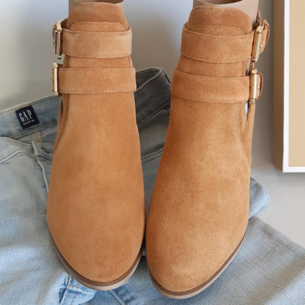 MICHAEL KORS Walden Suede Bootie